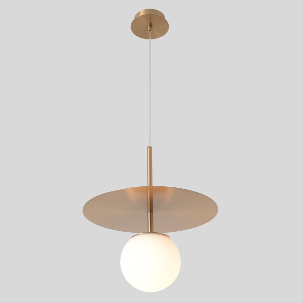 Подвесной светильник Crystal Lux UVA SP1.1 BRASS Подвесной светильник Crystal Lux UVA SP1.1 BRASS
