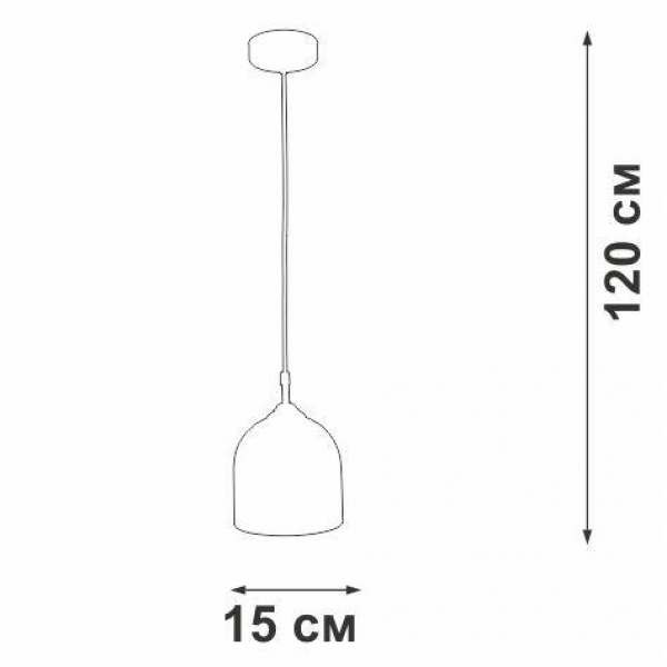 Подвесной светильник Vitaluce V2951-1/1S Подвесной светильник Vitaluce V2951-1/1S