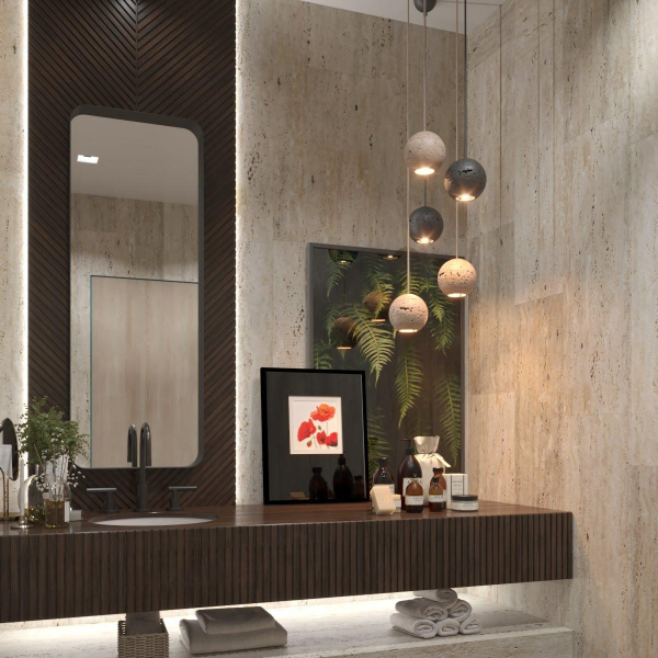 Подвесной светильник Odeon Light Hightech Travertino 6625/1L Подвесной светильник Odeon Light Hightech Travertino 6625/1L