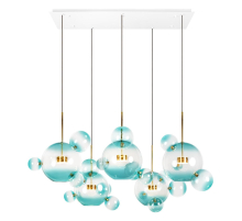 Подвесной светодиодный светильник Loft IT Bolle 2027-S5 Blue