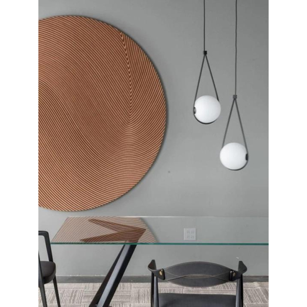 Светильник подвесной Alfa Light F3224-63 D200 200MM Milky glass E27*1