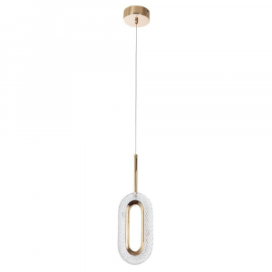 Подвесной светодиодный светильник Arte Lamp OVALE A2489SP-1GO
