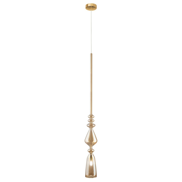 Подвесной светильник Crystal Lux Lux New SP1 B Amber