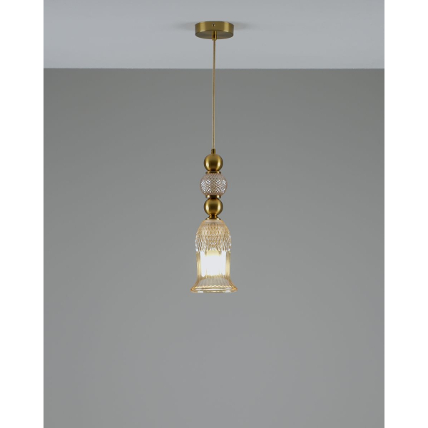 Подвесной светильник Moderli Glassy V10907-P