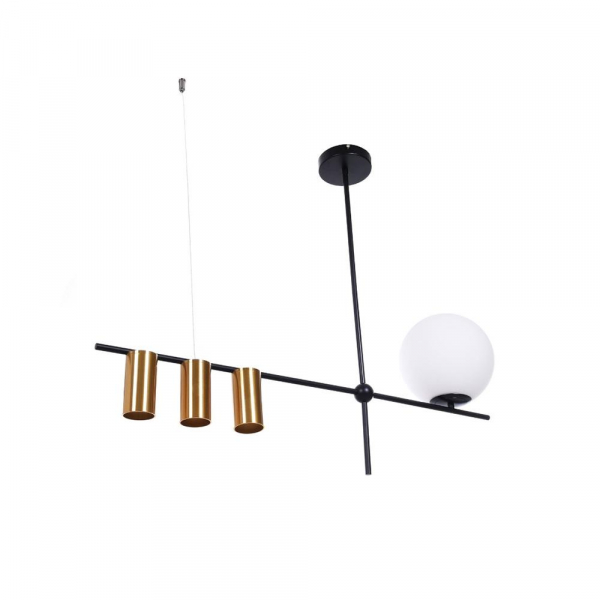 Подвесной светильник Lumina Deco Drino LDP 6042-4 BK+MD Подвесной светильник Lumina Deco Drino LDP 6042-4 BK+MD