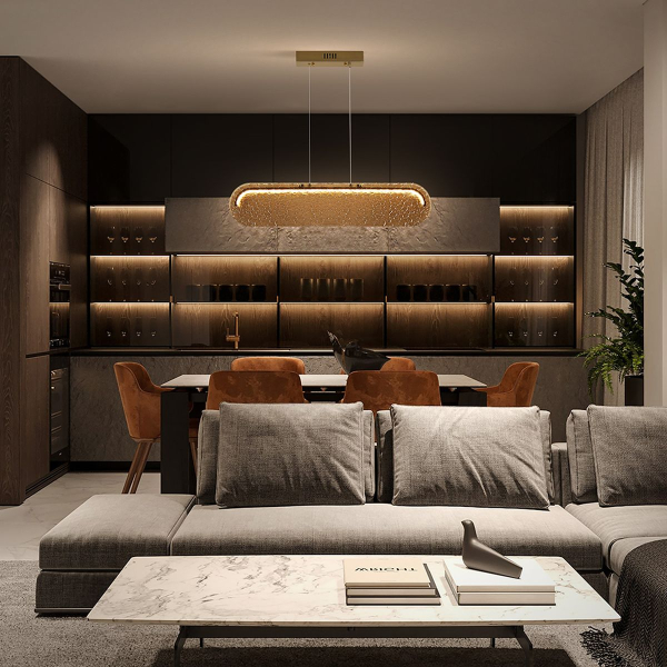 Подвесной светодиодный светильник Freya Eclat FR6182PL-L18BS