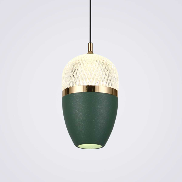 Подвесной светильник LED4U L8754-1 GN Подвесной светильник LED4U L8754-1 GN