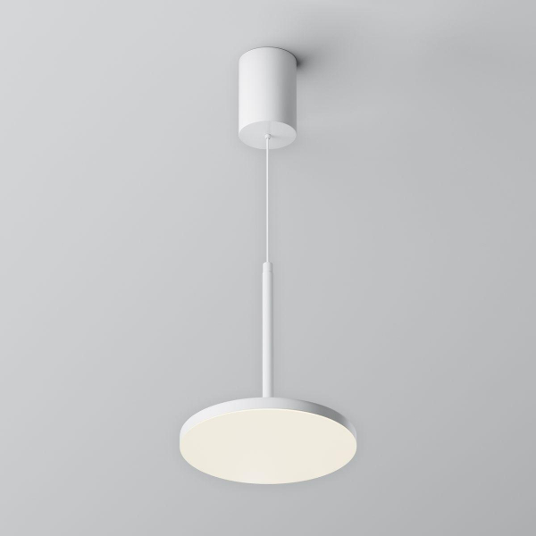 Подвесной светодиодный светильник Maytoni Technical Plato P076PL-L12W4K-W Подвесной светодиодный светильник Maytoni Technical Plato P076PL-L12W4K-W