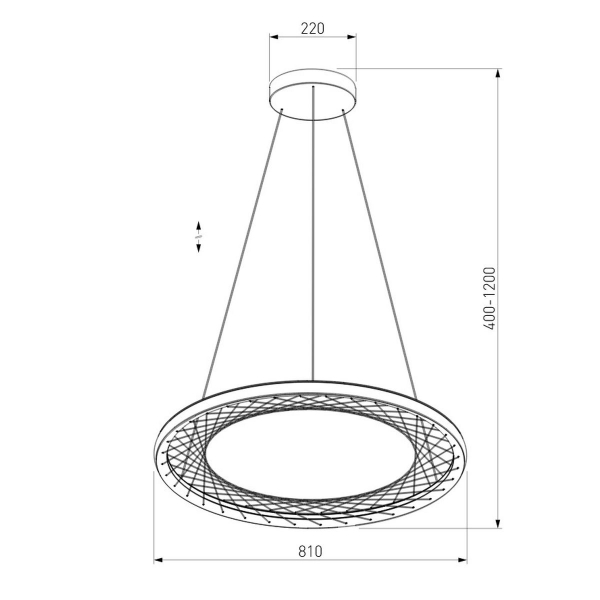 Подвесной светодиодный светильник Eurosvet Parafe 40025/1 LED серый Подвесной светодиодный светильник Eurosvet Parafe 40025/1 LED серый