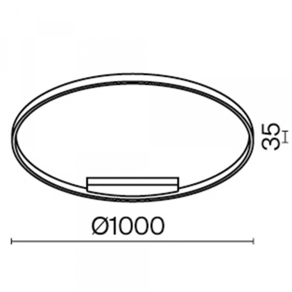 Подвесной светодиодный светильник Maytoni Rim MOD058PL-L54WK Подвесной светодиодный светильник Maytoni Rim MOD058PL-L54WK
