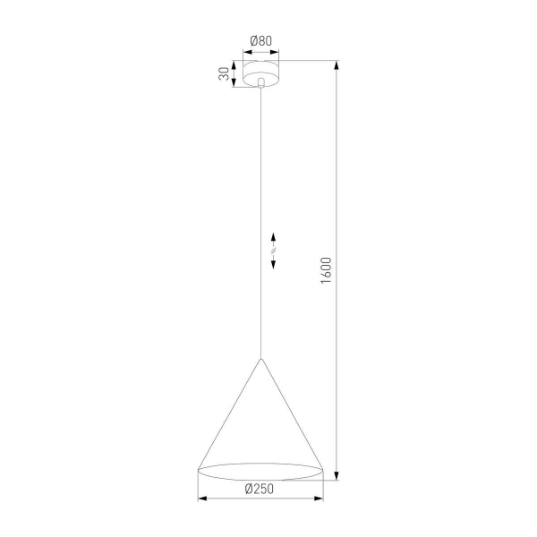 Подвесной светильник TK Lighting 10066 Cono Подвесной светильник TK Lighting 10066 Cono