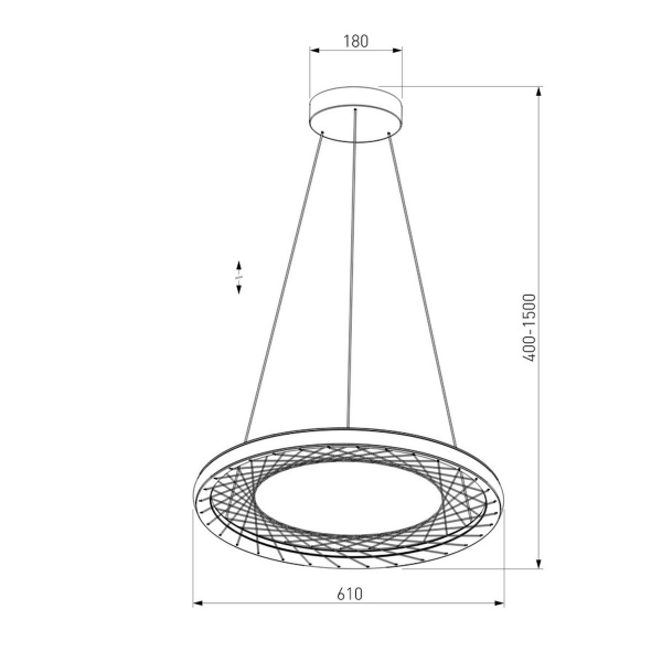 Подвесной светодиодный светильник Eurosvet Parafe 40024/1 LED серый Подвесной светодиодный светильник Eurosvet Parafe 40024/1 LED серый