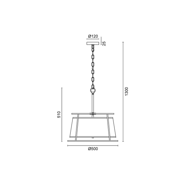Подвесная люстра Vele Luce Linda VL4243P05 Подвесная люстра Vele Luce Linda VL4243P05