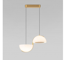 Подвесной светодиодный светильник Eurosvet Emisfero 50083/2 LED золото