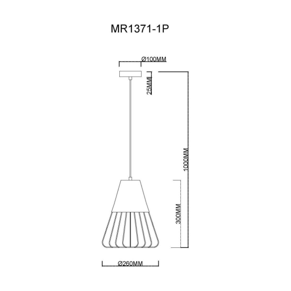 Подвесной светильник MyFar Hill MR1371-1P Подвесной светильник MyFar Hill MR1371-1P