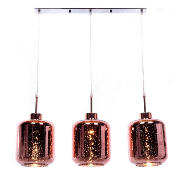Подвесной светильник Lumina Deco Alacosmo LDP 6811-3 PR R.GD Подвесной светильник Lumina Deco Alacosmo LDP 6811-3 PR R.GD