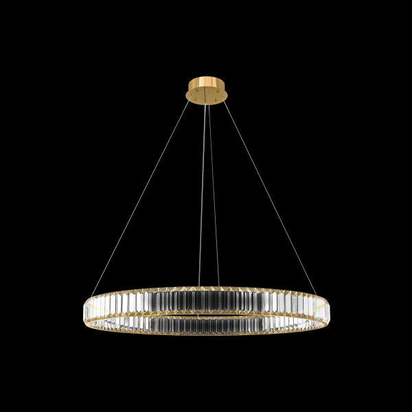 Подвесной светодиодный светильник Loft IT Crystal ring 10135/800 Gold Подвесной светодиодный светильник Loft IT Crystal ring 10135/800 Gold