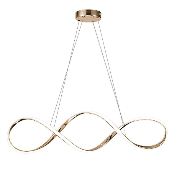 Подвесной светодиодный светильник Escada Knot 10236/1LED Gold Подвесной светодиодный светильник Escada Knot 10236/1LED Gold