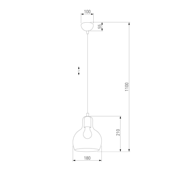 Подвесной светильник TK Lighting 599 Mango Подвесной светильник TK Lighting 599 Mango