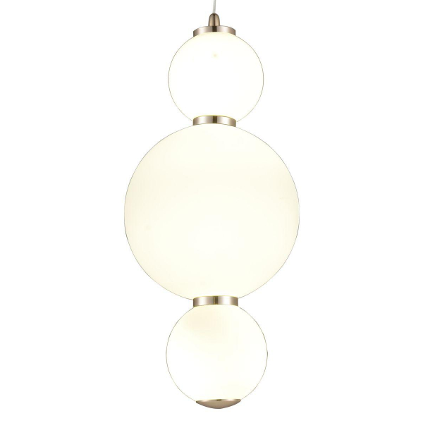 Подвесной светодиодный светильник Natali Kovaltseva Loft Led Lamps 81100/3C Gold White Подвесной светодиодный светильник Natali Kovaltseva Loft Led Lamps 81100/3C Gold White