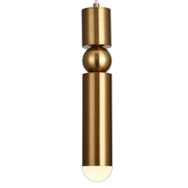 Подвесной светодиодный светильник Natali Kovaltseva Loft Led Lamps 81354 Gold Satin Подвесной светодиодный светильник Natali Kovaltseva Loft Led Lamps 81354 Gold Satin