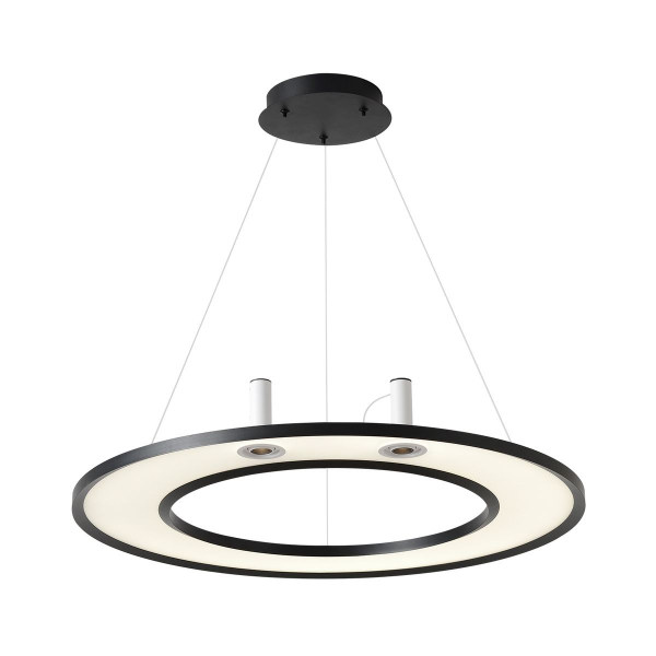 Подвесной светодиодный светильник Crystal Lux Contour SP50W Led Black Подвесной светодиодный светильник Crystal Lux Contour SP50W Led Black