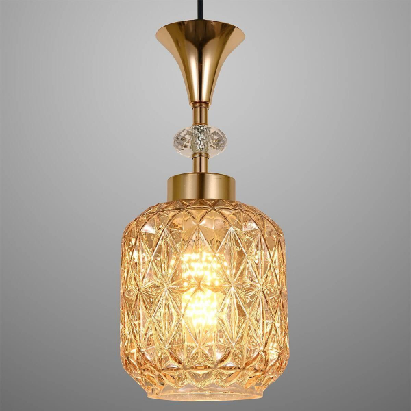 Подвесной светильник Reluce 02003-0.9-05L Amber Подвесной светильник Reluce 02003-0.9-05L Amber