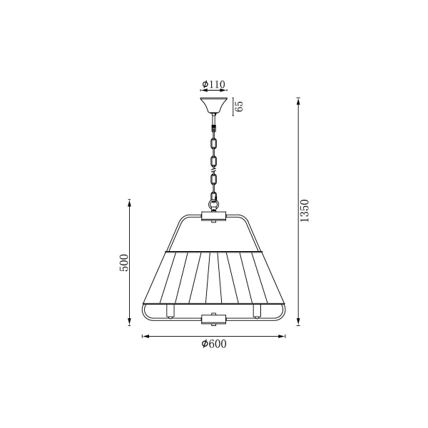 Подвесная люстра Vele Luce Isabella VL4254P07 Подвесная люстра Vele Luce Isabella VL4254P07