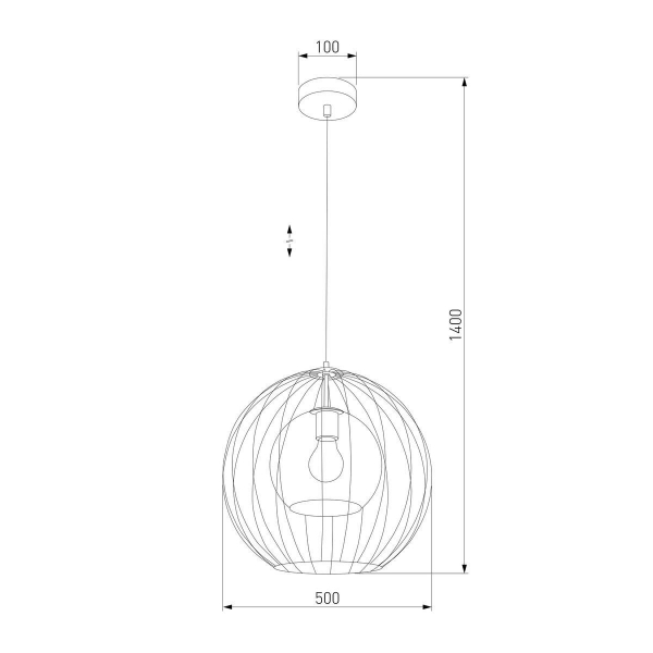 Подвесной светильник TK Lighting 2552 Universo Black Подвесной светильник TK Lighting 2552 Universo Black