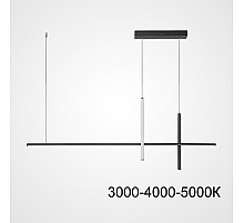 Подвесной светильник Imperium Loft Squirrel L100 Black Трехцветный Свет 220663-23