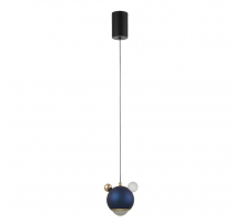 Подвесной светодиодный светильник Crystal Lux Amigo SP Led Blue
