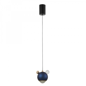 Подвесной светодиодный светильник Crystal Lux Amigo SP Led Blue