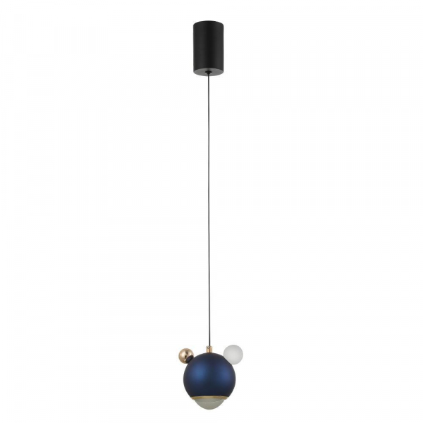 Подвесной светодиодный светильник Crystal Lux Amigo SP Led Blue Подвесной светодиодный светильник Crystal Lux Amigo SP Led Blue