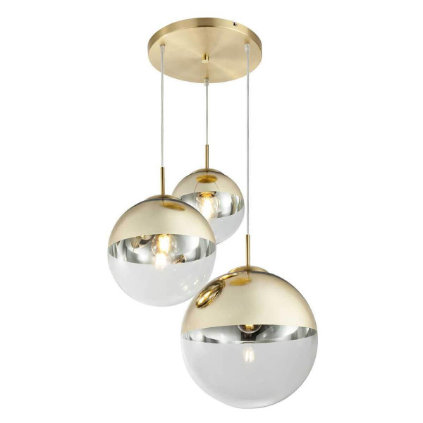 Подвесной светильник Toplight Glass TL1203H-03GD Подвесной светильник Toplight Glass TL1203H-03GD