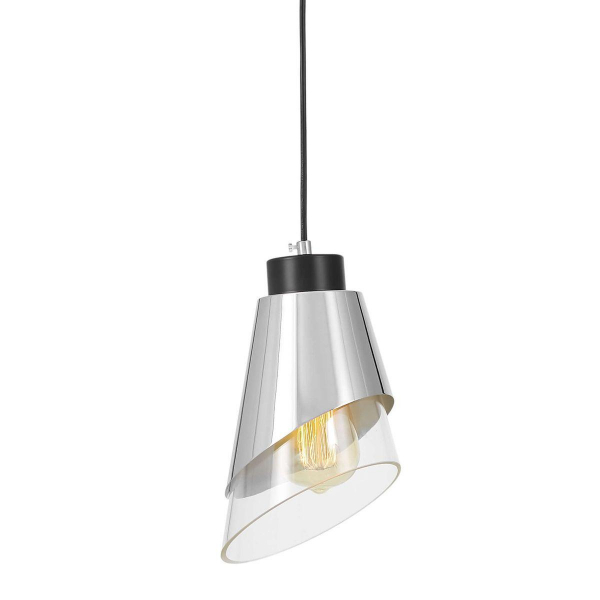 Подвесной светильник Lumina Deco Fabro LDP 7013-1 CHR+PR Подвесной светильник Lumina Deco Fabro LDP 7013-1 CHR+PR