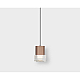 Подвесной светодиодный светильник Italline IT014-0203 rose gold
