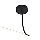Подвесной светодиодный светильник Italline IT013-6025 black 3000K