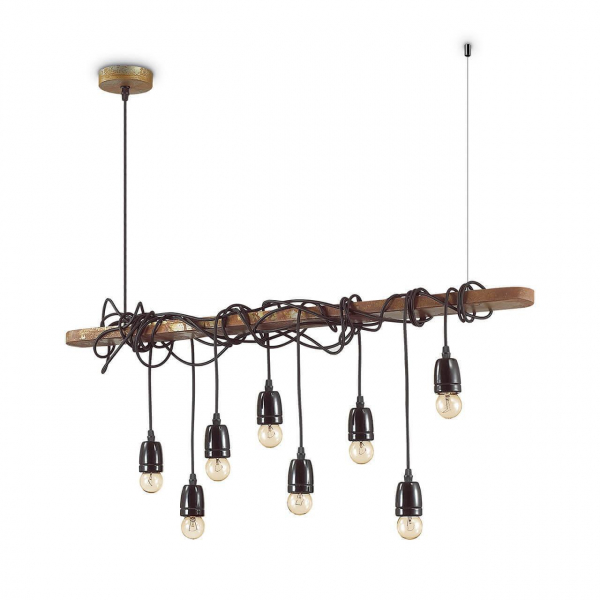 Подвесной светильник Ideal Lux Electric SP8 176369 Подвесной светильник Ideal Lux Electric SP8 176369
