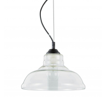 Подвесной светильник Ideal Lux Bistro SP1 Plate Trasparente 112336
