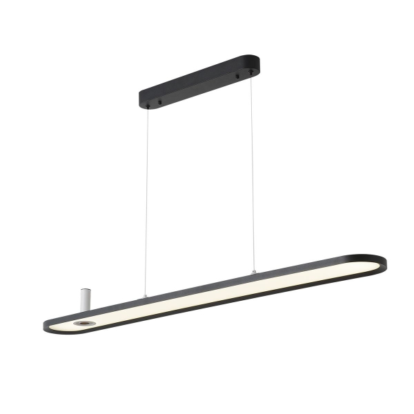 Подвесной светодиодный светильник Crystal Lux Contour SP45W Led Black Подвесной светодиодный светильник Crystal Lux Contour SP45W Led Black