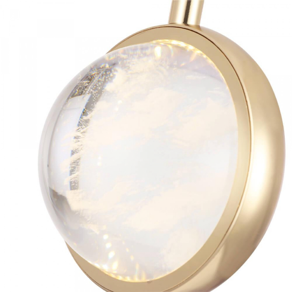 Подвесной светодиодный светильник Crystal Lux Cielo SP6W Led Gold Подвесной светодиодный светильник Crystal Lux Cielo SP6W Led Gold