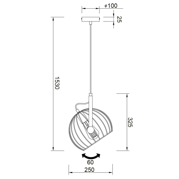 Подвесной светильник Vele Luce Pasquale VL6251P01 Подвесной светильник Vele Luce Pasquale VL6251P01