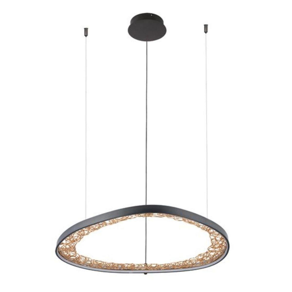 Подвесной светодиодный светильник Arte Lamp Cinta A1847SP-46BK Подвесной светодиодный светильник Arte Lamp Cinta A1847SP-46BK