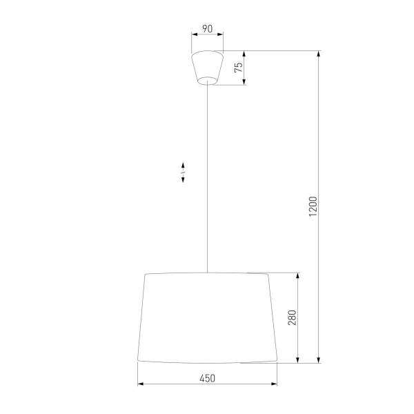 Подвесной светильник TK Lighting 1881 Maja Grafit Подвесной светильник TK Lighting 1881 Maja Grafit