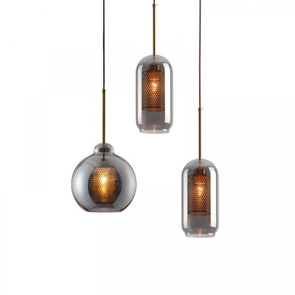 Подвесной светильник Imperium Loft Catch Smoky 214046-23 Подвесной светильник Imperium Loft Catch Smoky 214046-23