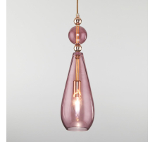 Подвесной светильник Eurosvet Ilario 50202/1 пурпурный