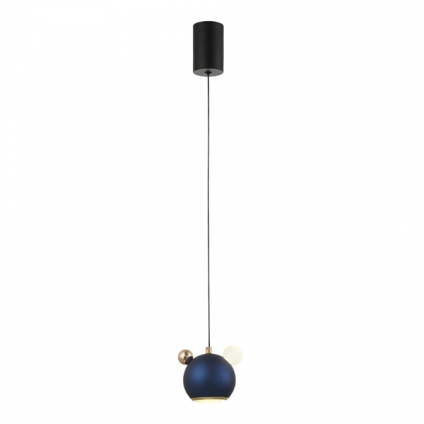 Подвесной светодиодный светильник Crystal Lux Amigo SP Led Blue Подвесной светодиодный светильник Crystal Lux Amigo SP Led Blue