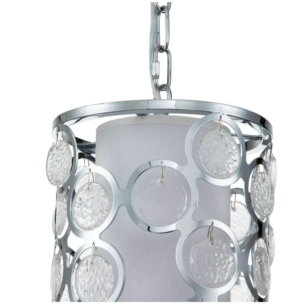 Подвесной светильник Indigo Monile 13010/1P Nickel V000212 Подвесной светильник Indigo Monile 13010/1P Nickel V000212