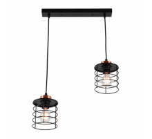 Подвесной светильник IMEX MD.8835-2-P BK+AB