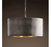 Подвесной светильник Loft-Concept RH Antiqued Metal Drum Pendant lamp 40.619-0